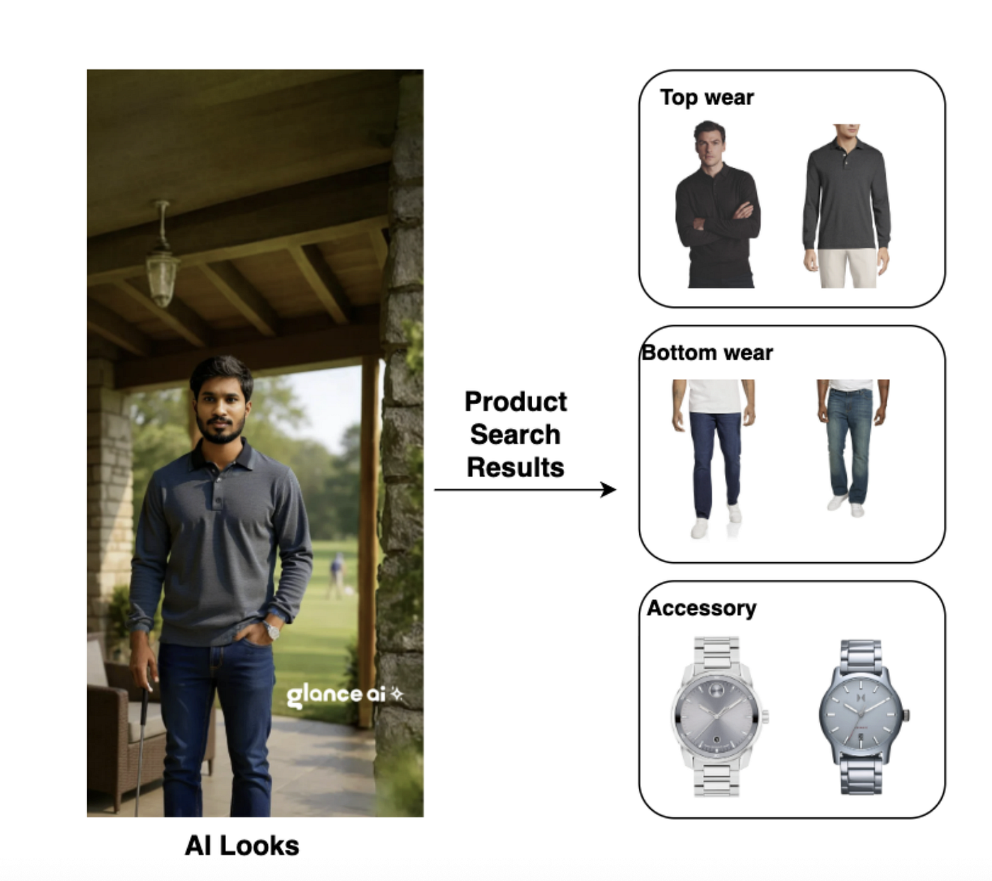 From AI Outfit to Add to Cart: Making AI-Generated Fashion Looks Shoppable at Scale