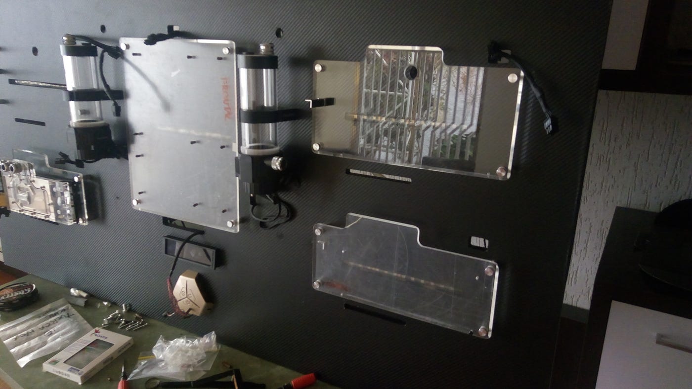 How to create a Crypto Miner from other World ( A PC Wall Mounted — DIY ) |  by Fritz Wagner | Coinmonks | Medium