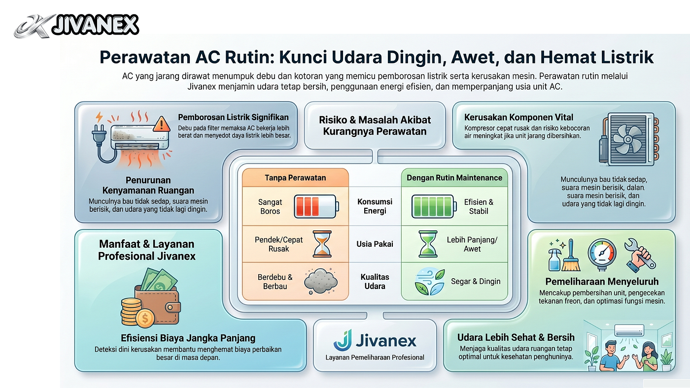 Kenapa Perawatan AC Rutin Itu Penting?