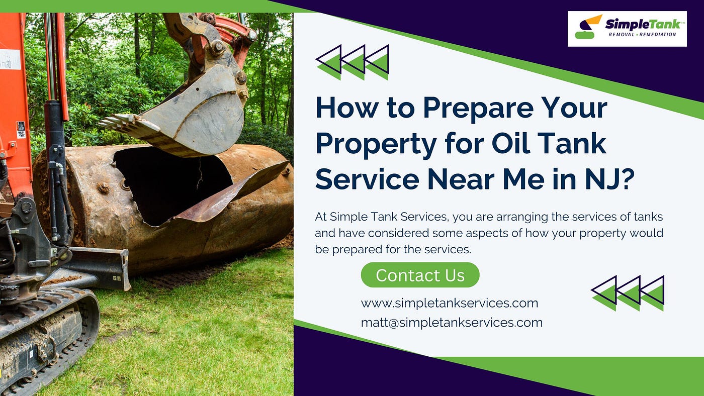 How to Prepare Your Property for Oil Tank Service Near Me in NJ?