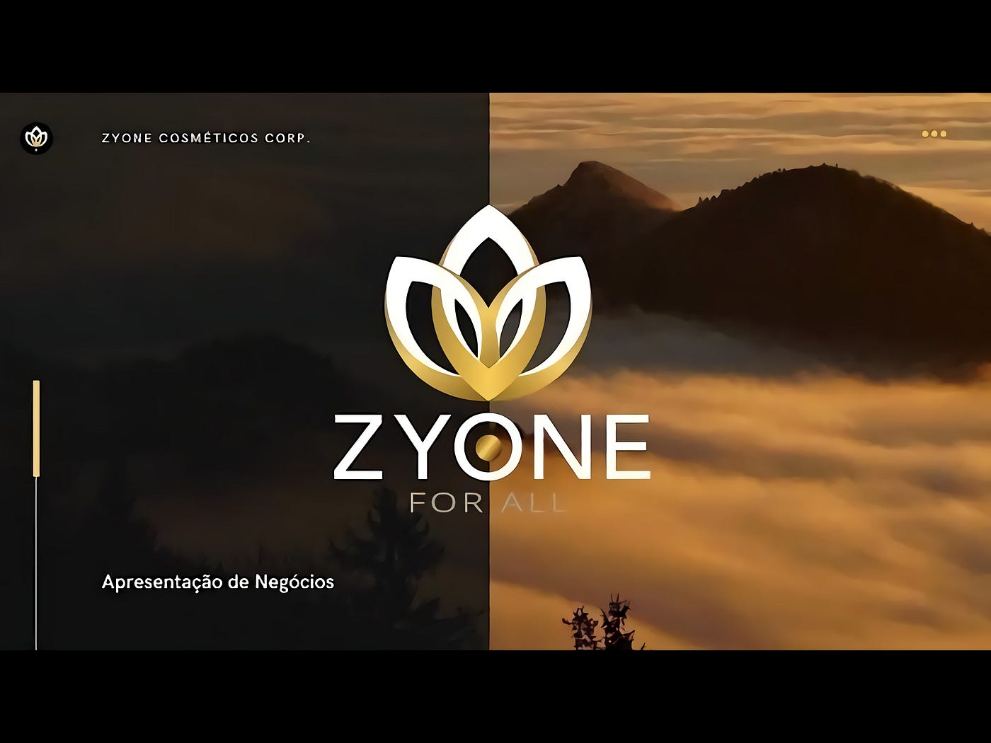 NOVA APRESENTAÇÃO DE NEGÓCIOS ZYONE COSMÉTICOS OFICIAL 2021 — ZYONE FOR ALL