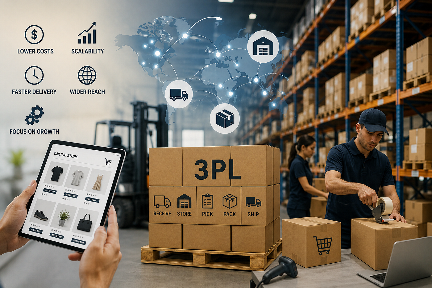 Why Are Ecommerce Businesses Turning To 3PL Warehouse Fulfillment Services?
