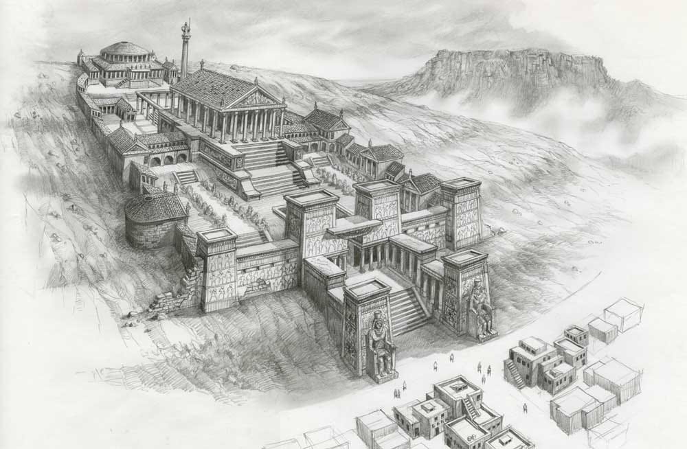 Library of Alexandria　ARN　英語 Amazon.com: Alexandria Library Nreconstruction Of A Hall In