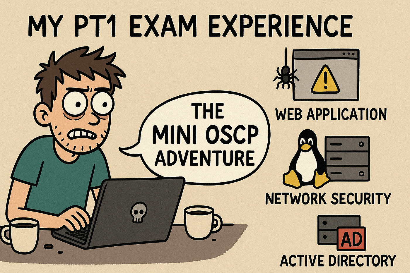 My PT1 Exam Experience — The Mini OSCP Adventure