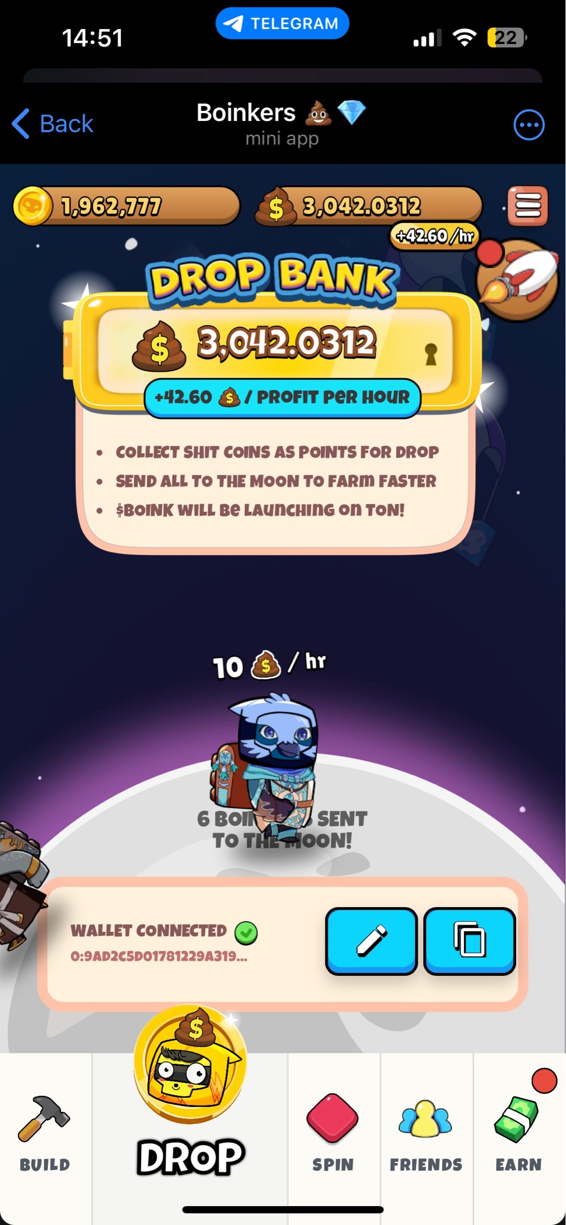 Boinkers: The Telegram Bot Turning Shitcoins into Serious Money | by JZeus  🕊️ | Sofa Success Stories | Medium