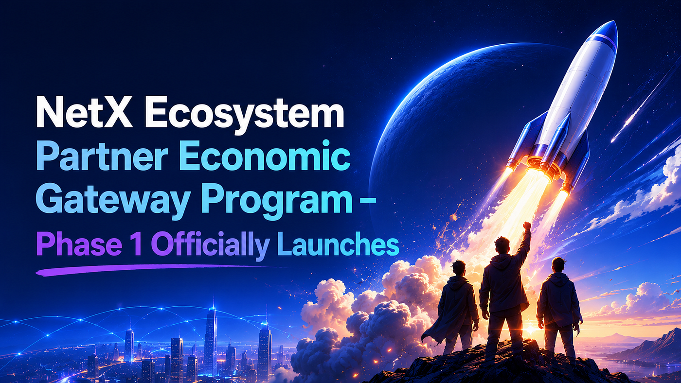 NetX Ecosystem Partner Economic Gateway Program — Phase 1 Officially Launches