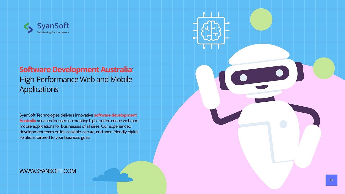 Software Development Australia: High-Performance Web and Mobile Applications | SyanSoft…