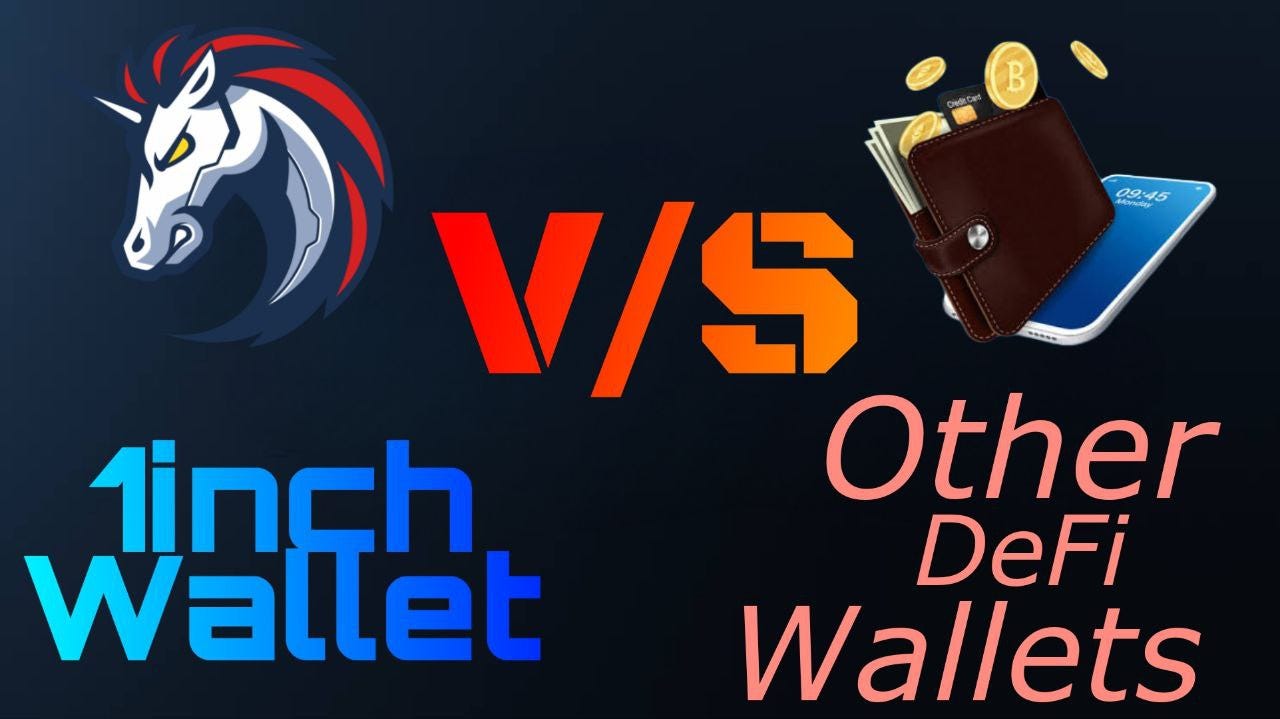 The 1inch Wallet vs. other DeFi wallets : A Comprehensive Comparison in  Web3 Access, Security, and Trading Features | by Vetri | Medium