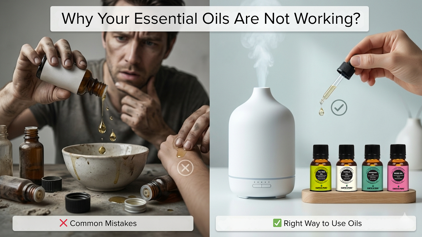 Why Your Essential Oils Are Not Working?