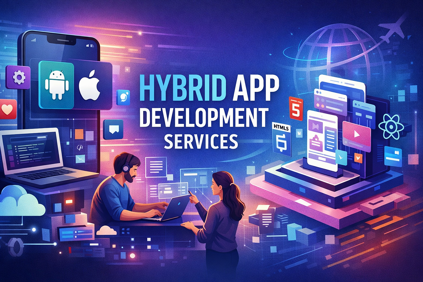 Top Hybrid App Development Services for Faster App Growth