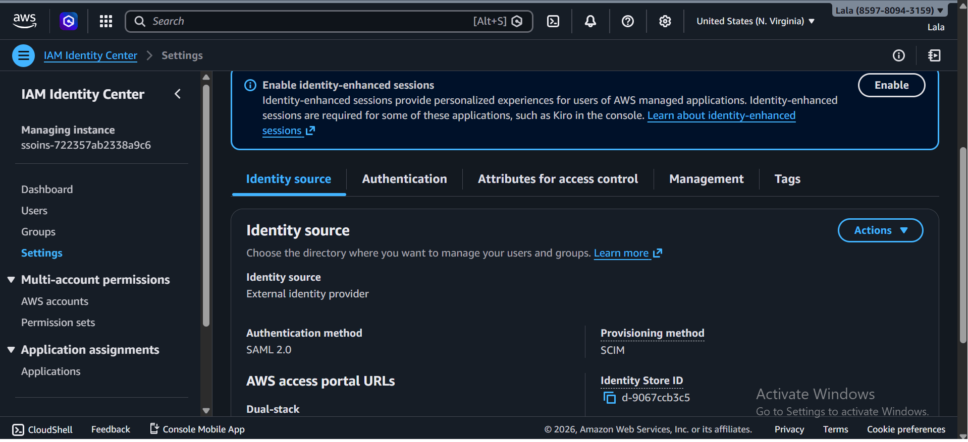 SCIM Provisioning using Entra ID & AWS Identity Center