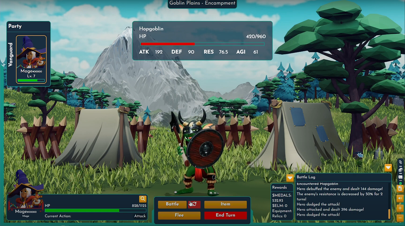 Tales of Elleria PvE gameplay.