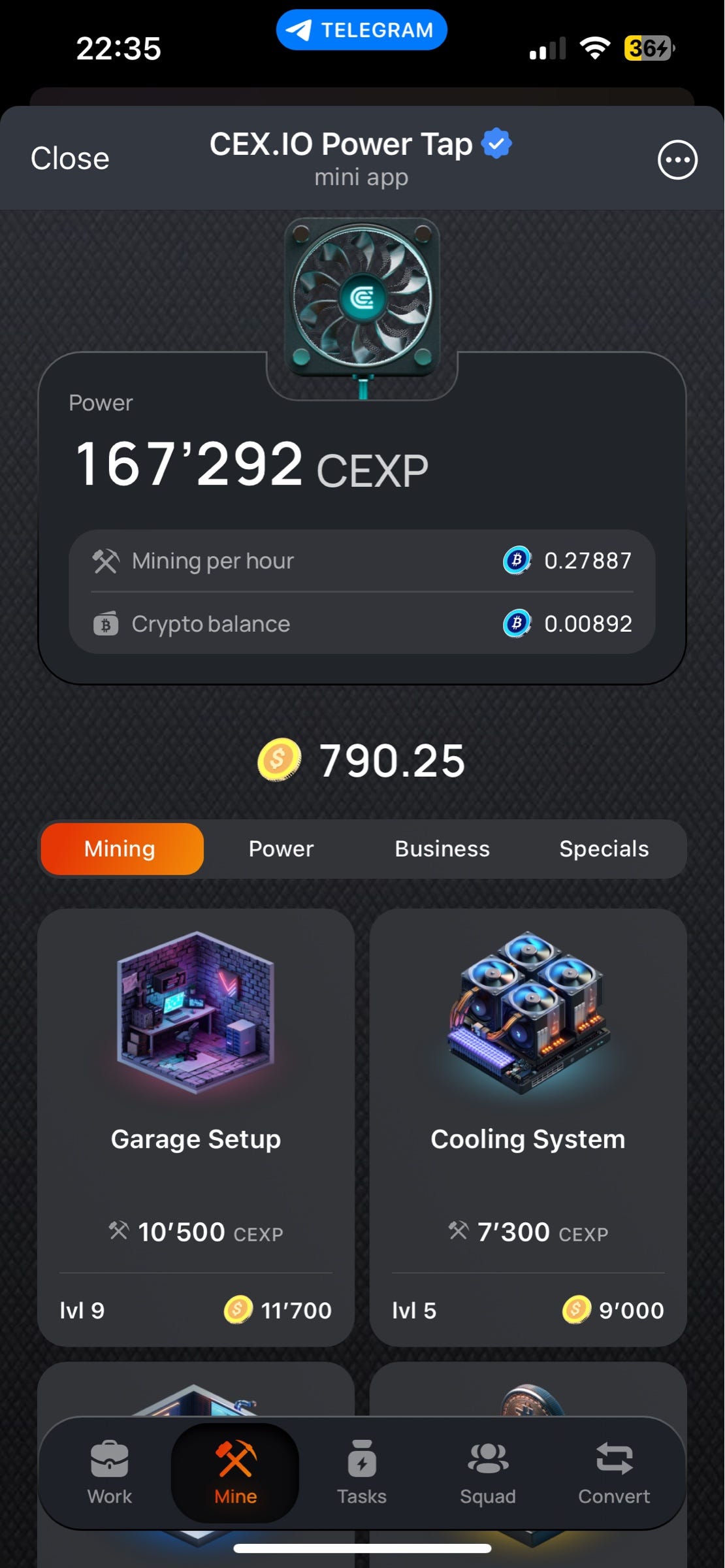 Exploring CEX.IO Power Tap: A Telegram Based Crypto Mini-Game | by JZeus  🕊️ | Sofa Success Stories | Medium