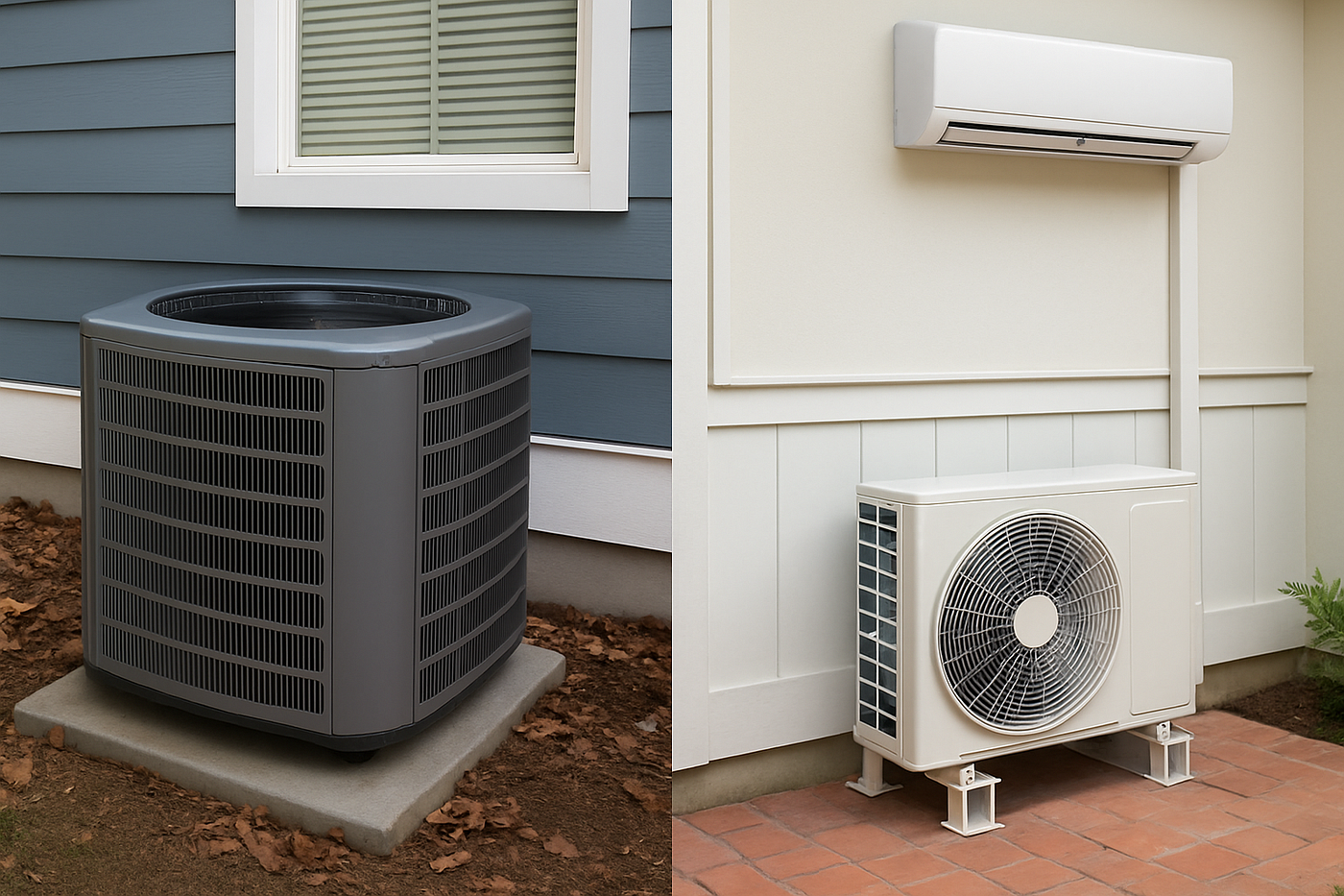 Central Air vs. Ductless Systems | Which Is Right for Your Home?