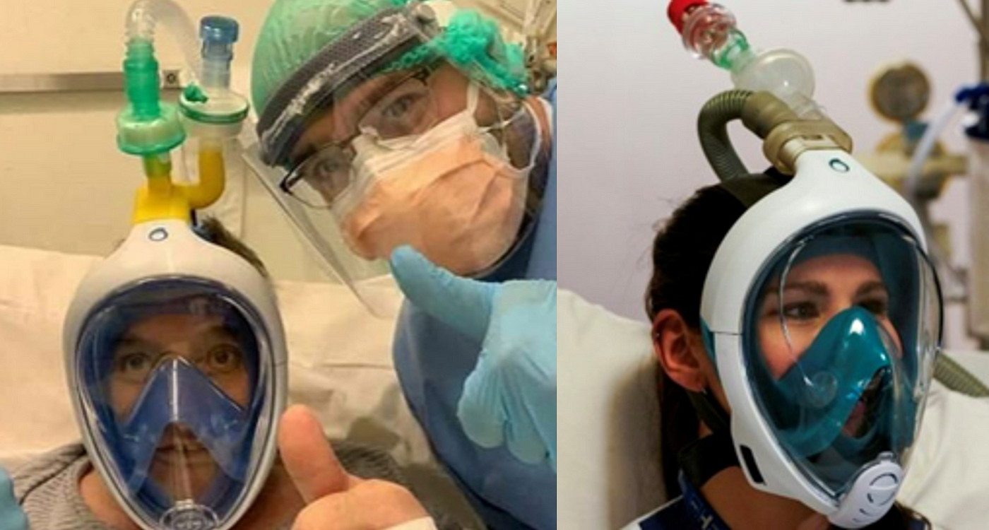 udsættelse materiale Disco How Decathlon snorkeling mask helps fight the Covid-19 epidemics. Three use  cases. | Medium