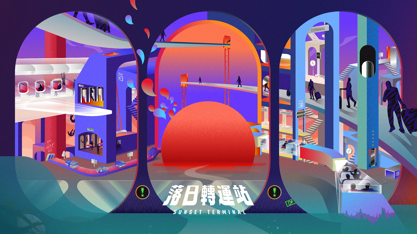 體驗心得】FLIGHT 無光飛航— 落日轉運站。沈浸式體驗- Lucy - Medium