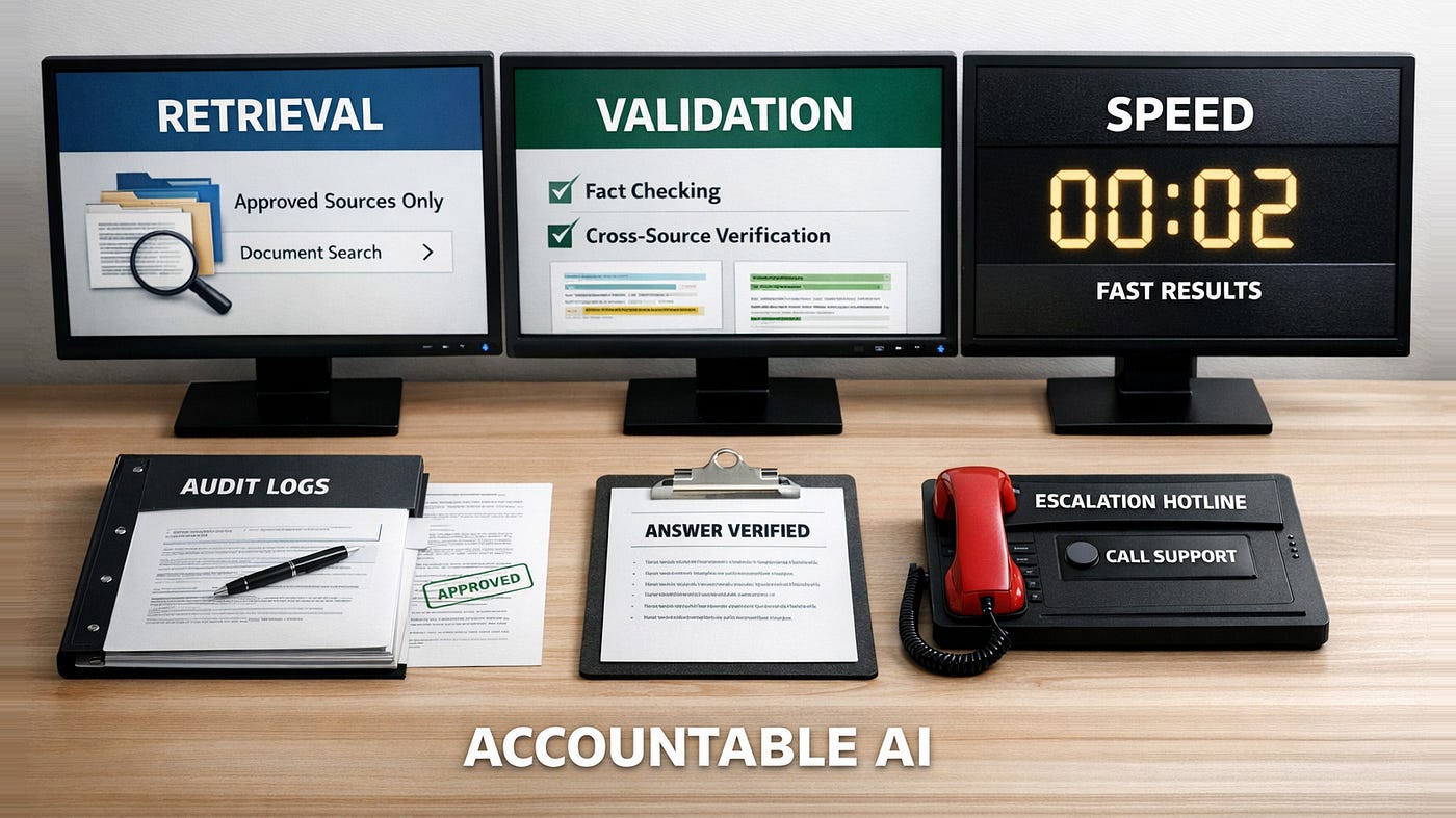 Accountable AI: Why Retrieval, Validation, and Speed Matter More Than Models