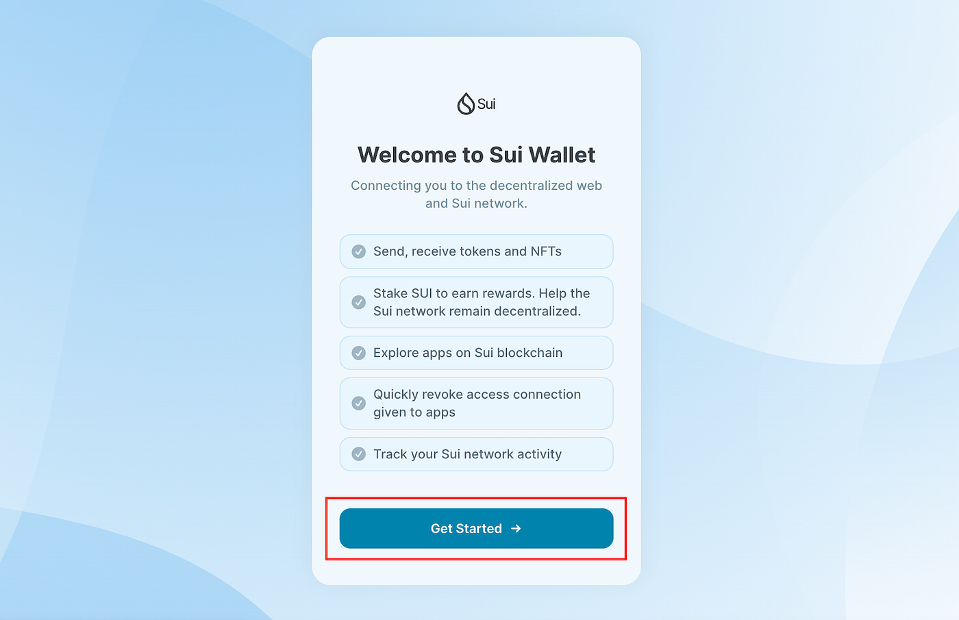 Staking Guide — Stake SUI using the Sui Wallet | by Chainode Tech |  Chainode Tech | Medium