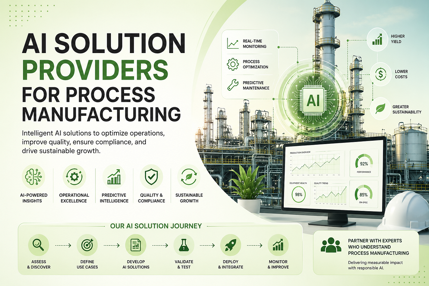 AI Solution Providers for Process Manufacturing (2026 Guide)
