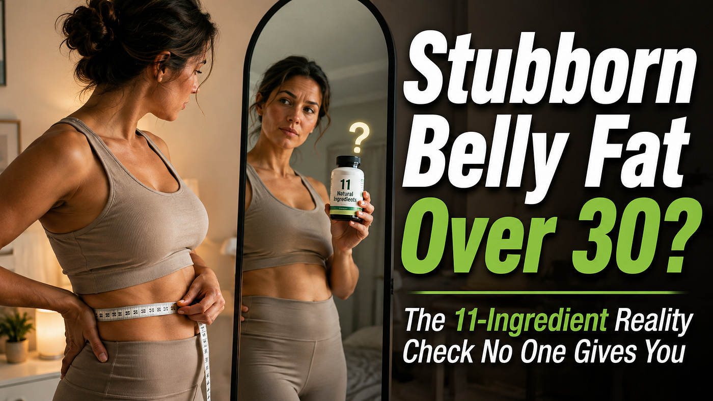 Does a Natural Metabolism Booster Really Help With Stubborn Belly Fat Over 30?
