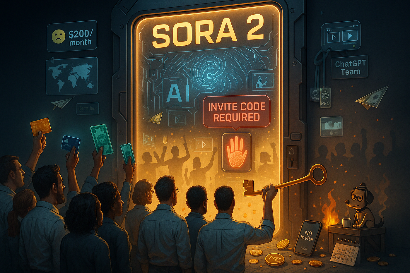 Locked Out of Sora 2: OpenAI Just Kicked Its Paying Customers to