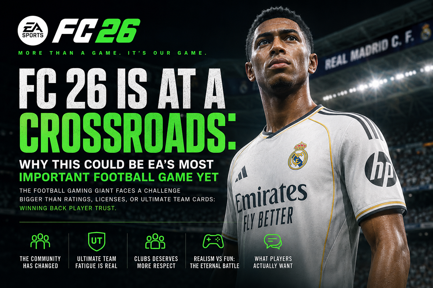 FC 26 Is at a Crossroads: Why This Could Be EA’s Most Important Football Game Yet