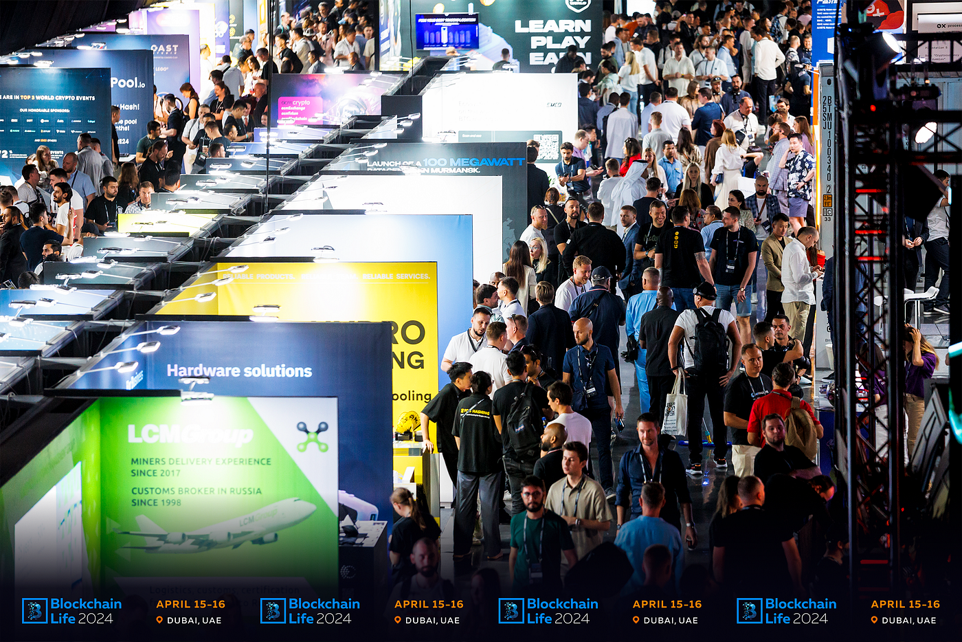 Blockchain Life 2024 thunderstruck in Dubai | by CRYPTO MINERS | Medium