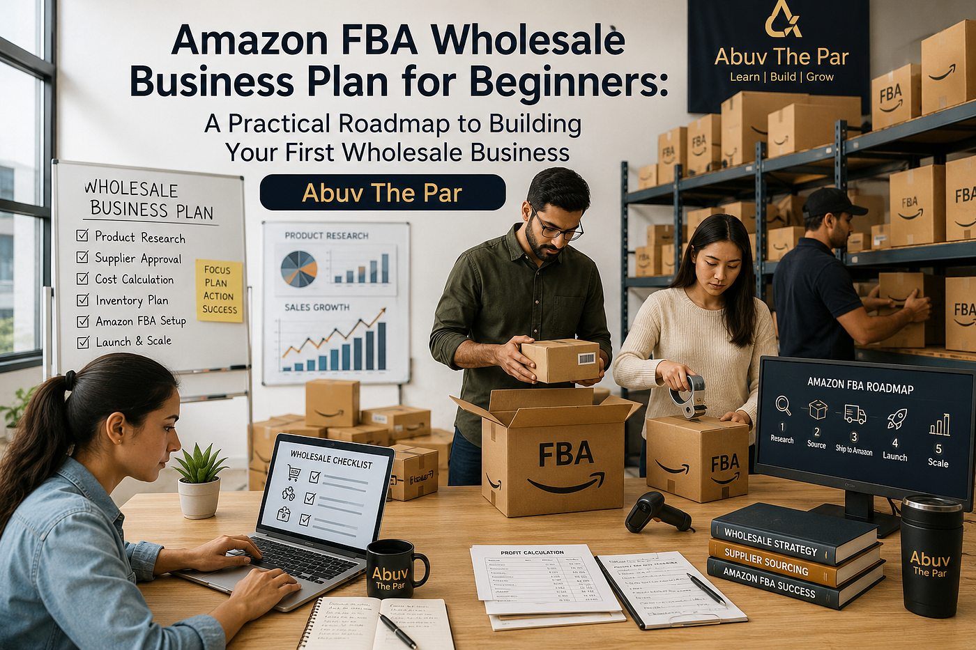 Amazon FBA Wholesale Business Plan for Beginners