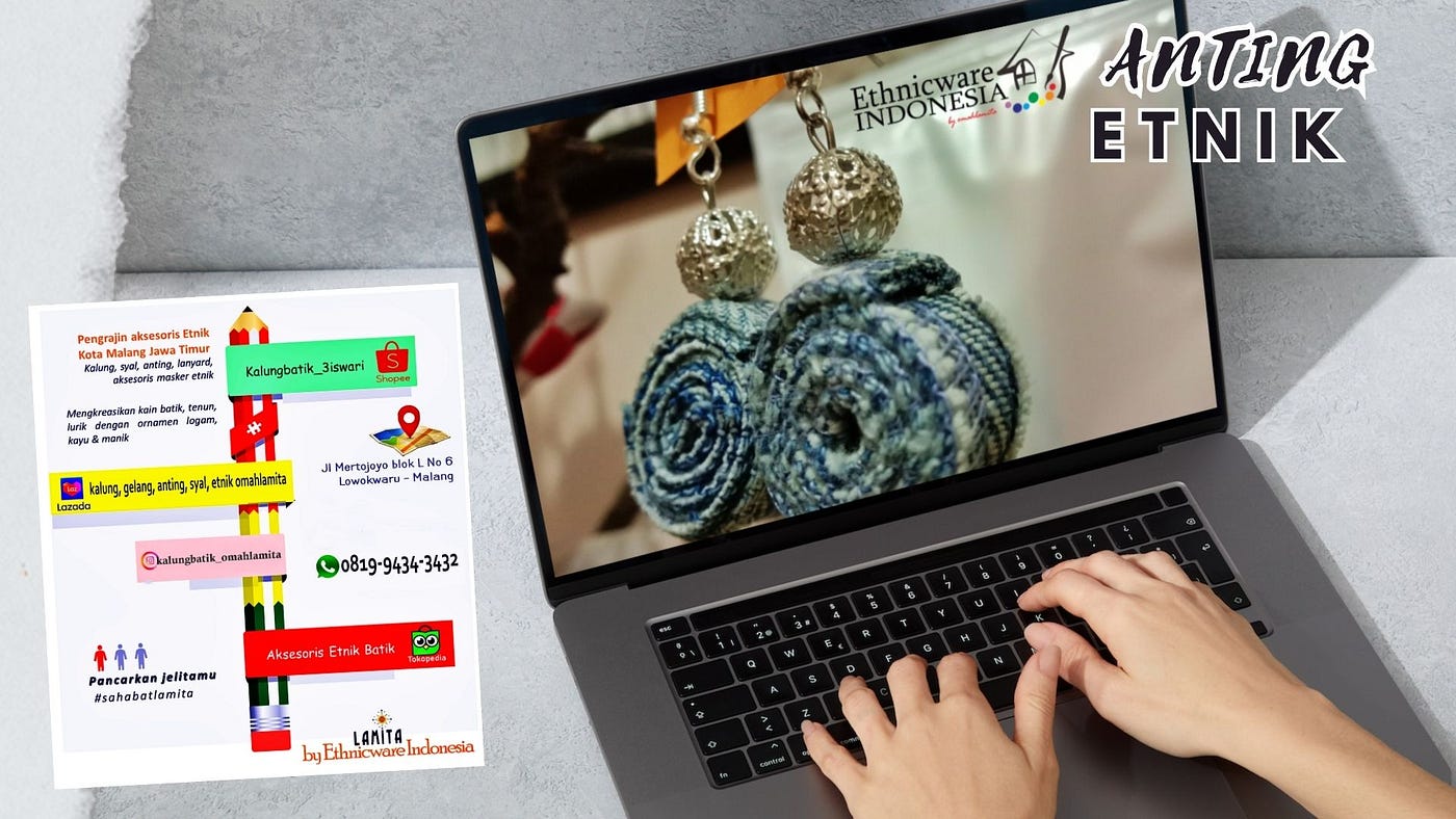 LAMITA Anting Wanita Etnik Di Tokopedia Area Jakarta Pusat DKI