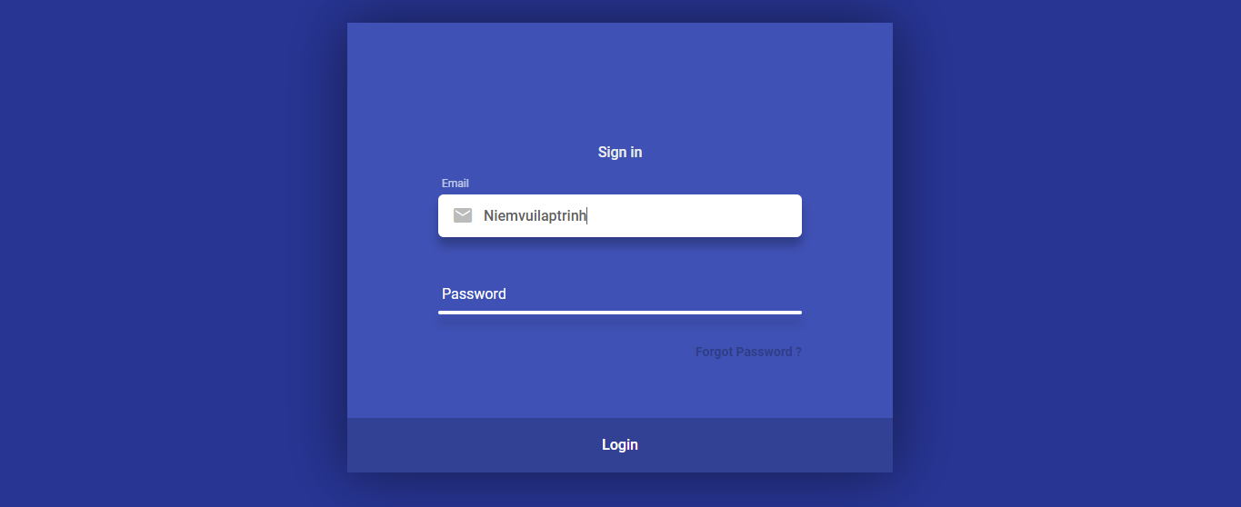 Bootstrap 4 Login using facebook and google plus Example