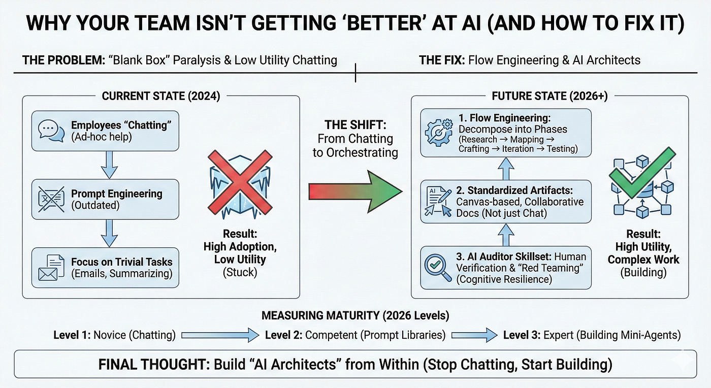 Why Your Team Isn’t Getting “Better” at AI (And How to Fix It)