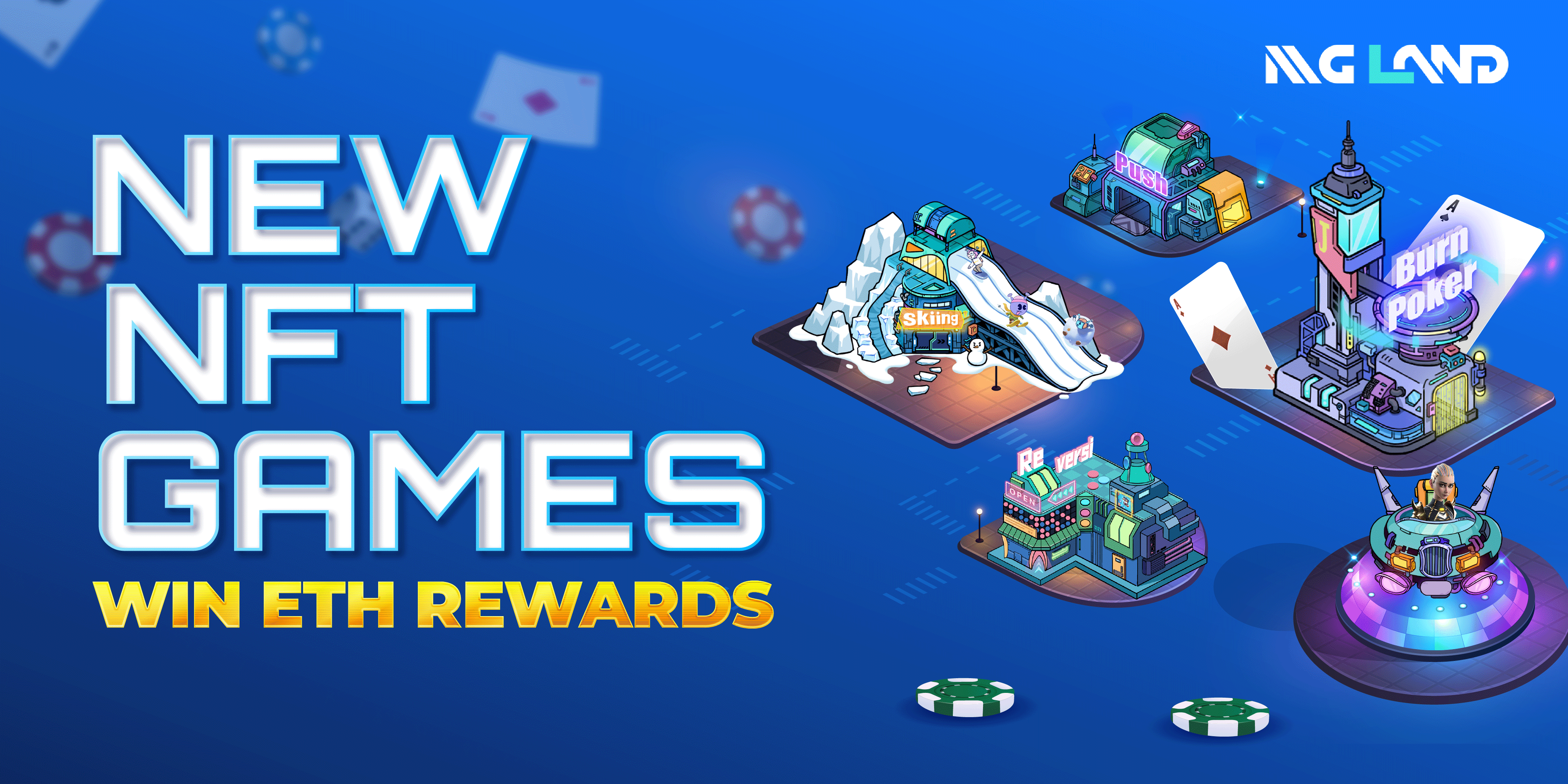 The New Lucky NFT Game Is Live — We airdropped 0.005 ETH to 4800 wallets  (Landowners & early contributors) 🎉 | by MG.Land | Medium