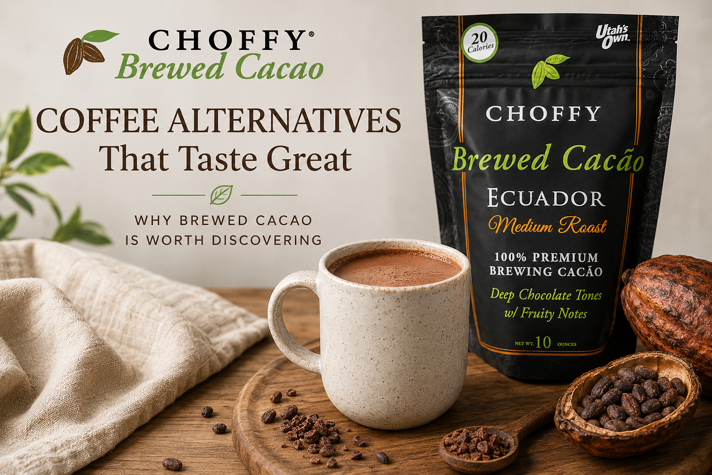 Coffee Alternatives That Taste Great: Why Brewed Cacao Is Worth Discovering