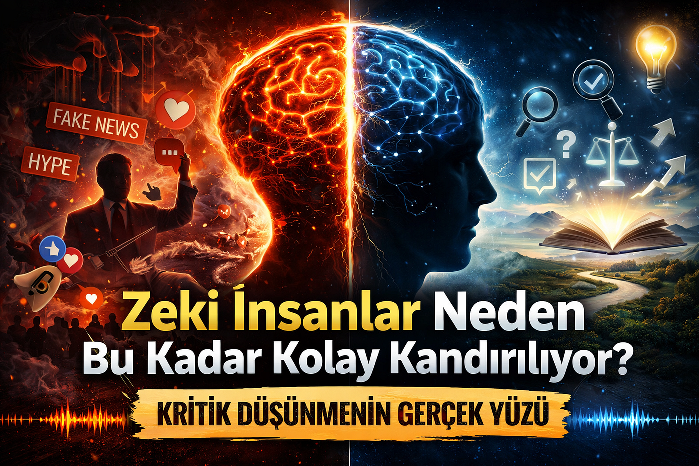 Kritik Düşünme: Bilgi Çağında Manipüle Edilmemenin El Kitabı