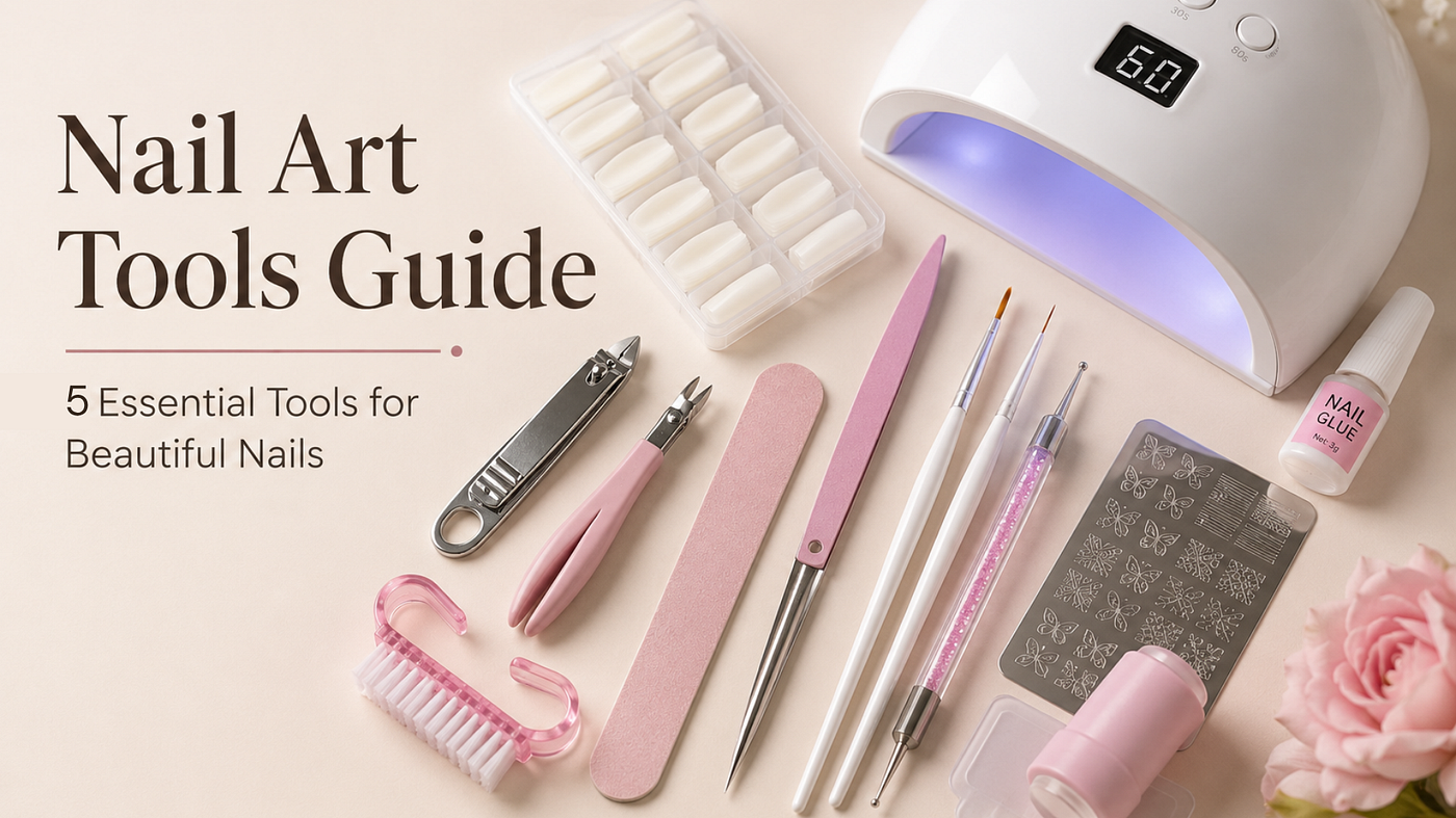 Nail Art Tools Guide: 5 Essential Tools for Perfect Nails