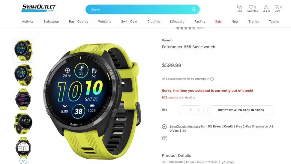 High-resolution renders and alleged launch dates leak for new Garmin  Forerunner 965 -  News