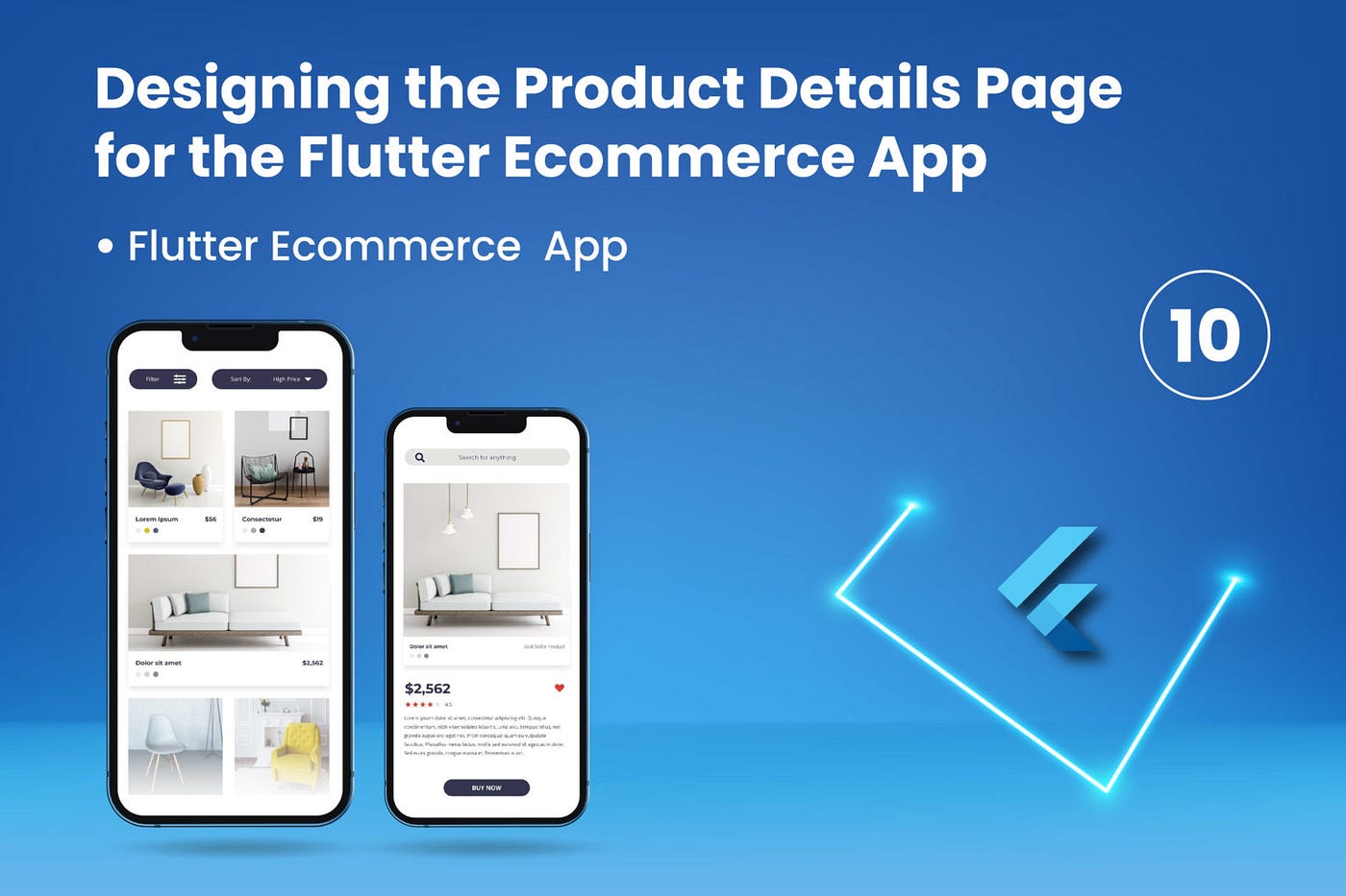 Designing the Product Details Page for the Flutter Ecommerce App
