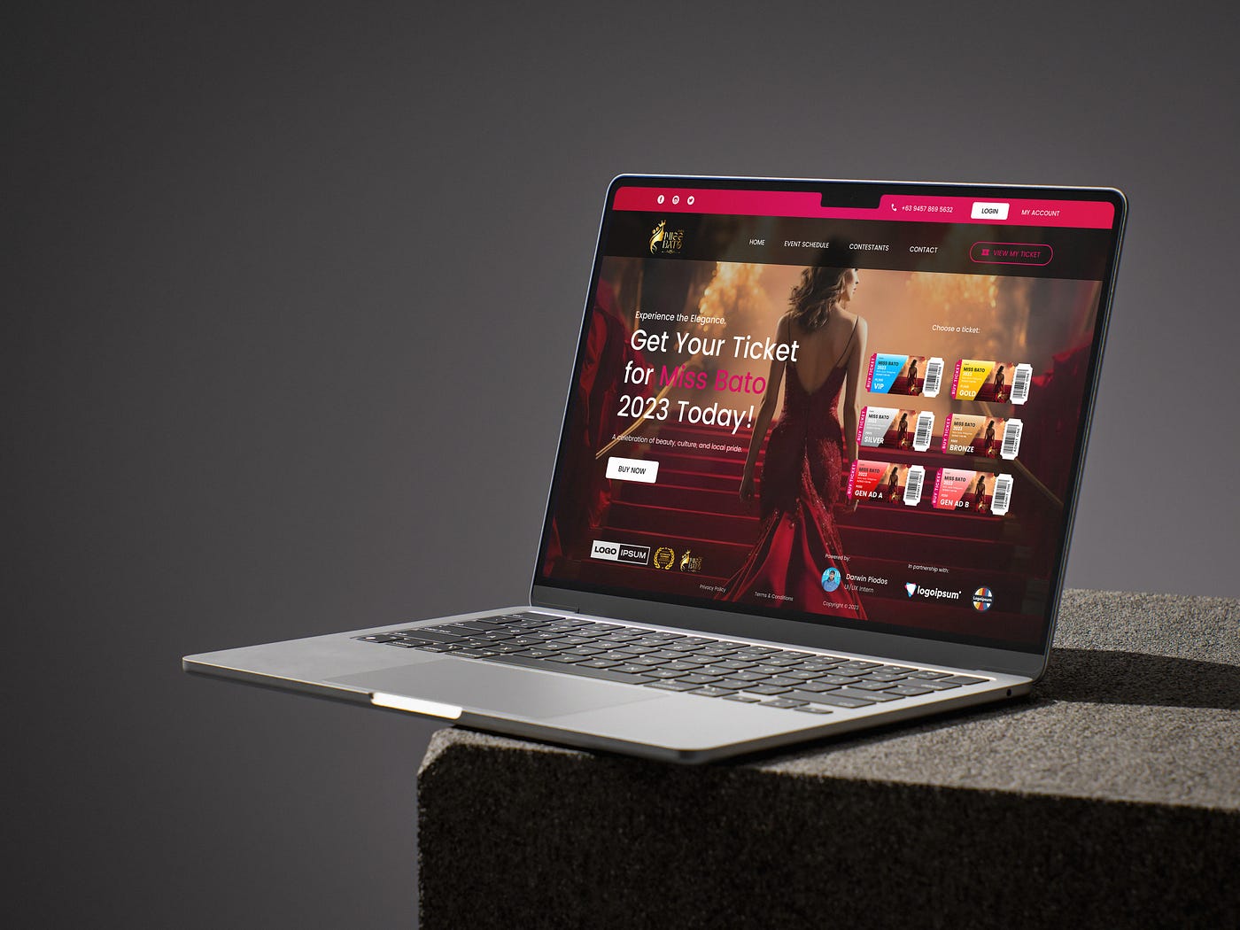 Modernizing Event Access: The Miss Bato 2023 Ticketing System UI/UX