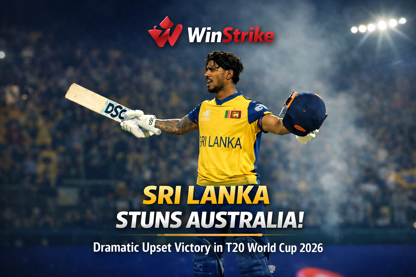 Sri Lanka Shock Australia with Historic Chase | WinStrike T20 World Cup Live