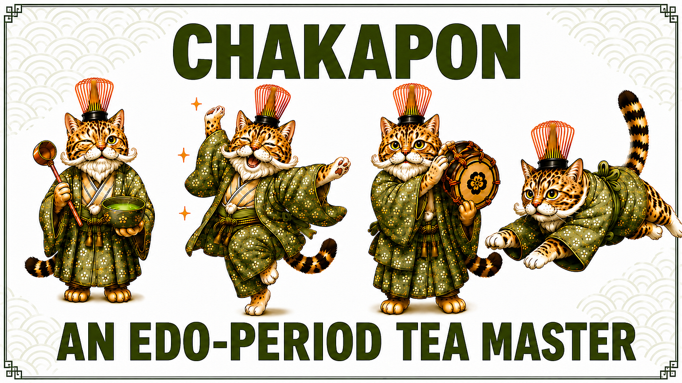 Chakapon: The Edo-Period Tea Master Behind My Manga Character