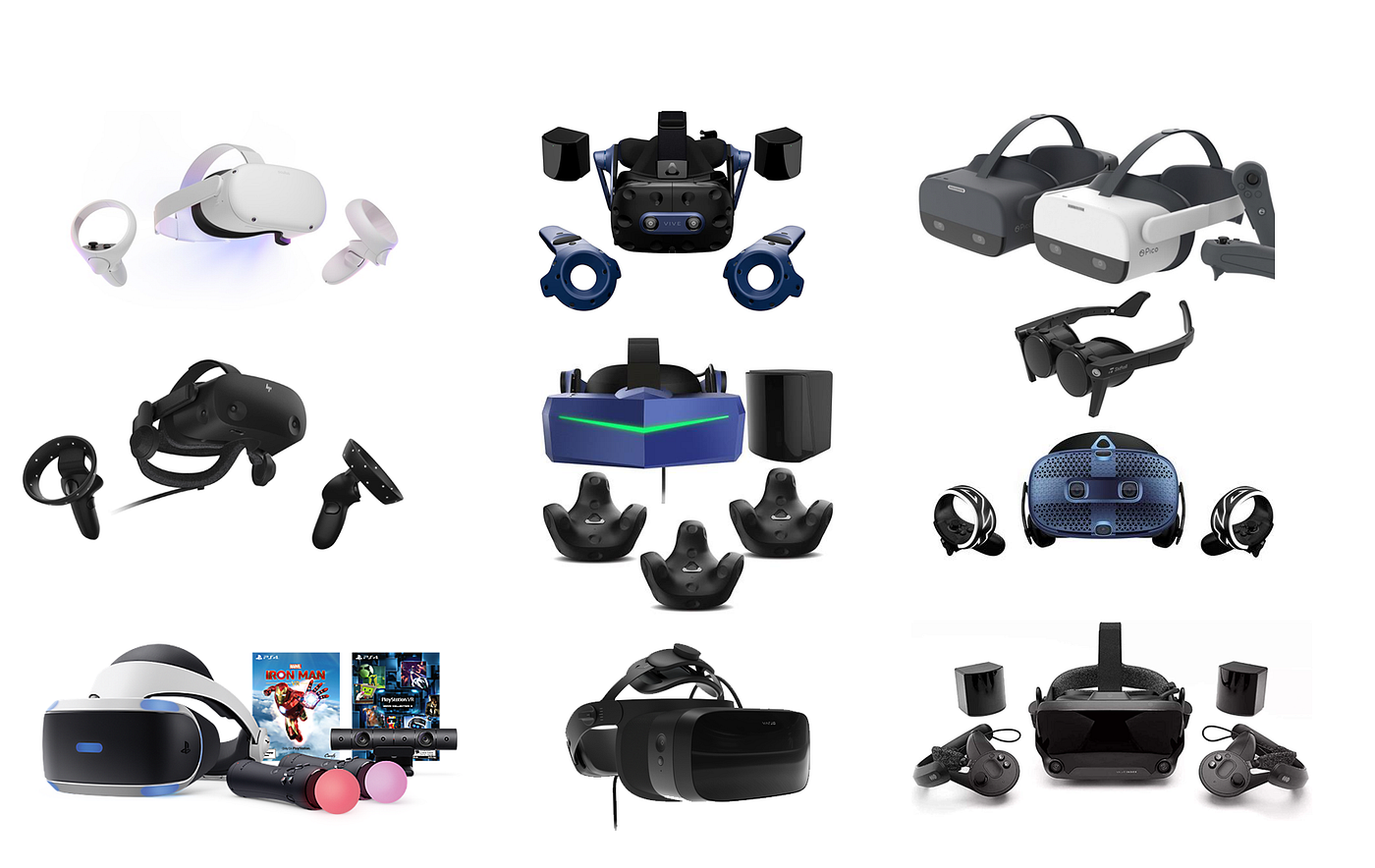 The Best Virtual Reality Headsets Out There (2022 Edition) | by echo3D |  echo3D | Medium