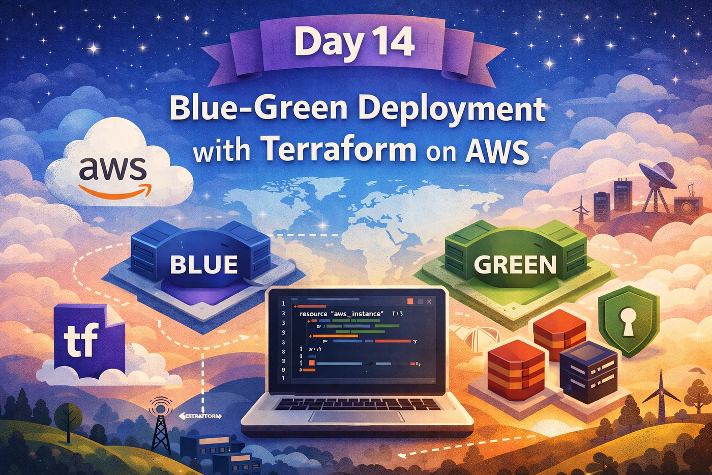 Implementing Blue-Green Deployment with Terraform on AWS Elastic Beanstalk