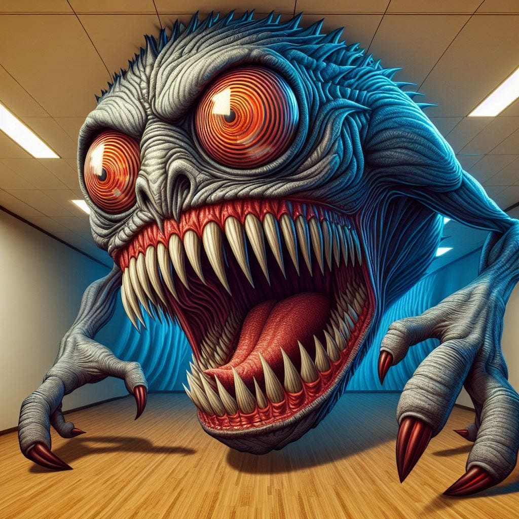 Exploring AI-Generated Concept Art: Strange Failures, Stunning Results | by  Michael Hadwen | AI Art Experiments: Real Depth and Optical Illusions |  Medium