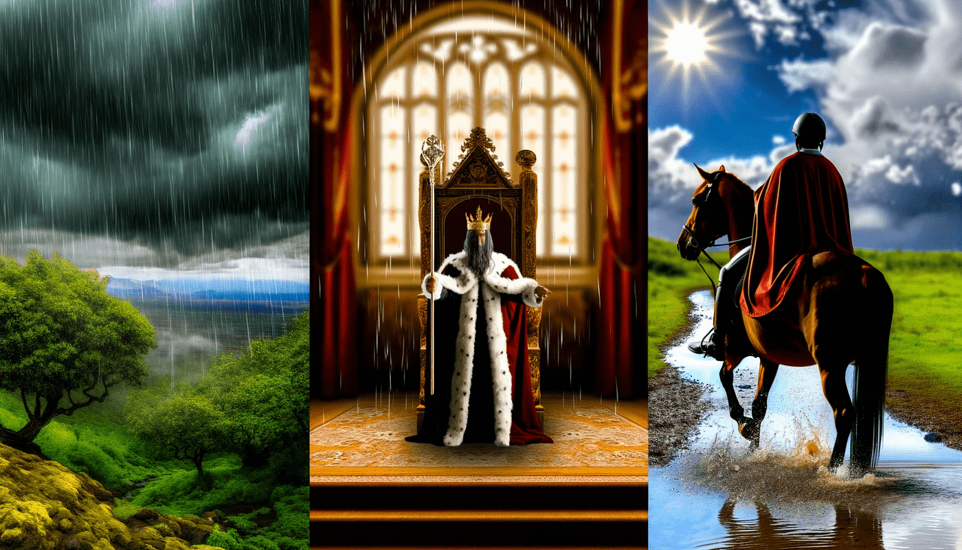 Editly Etymology: rain vs reign vs rein