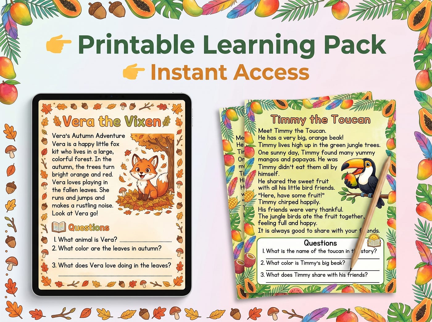 🧠 Printable Reading Comprehension Worksheets for Kids: The Smart Way to Boost Learning at Home