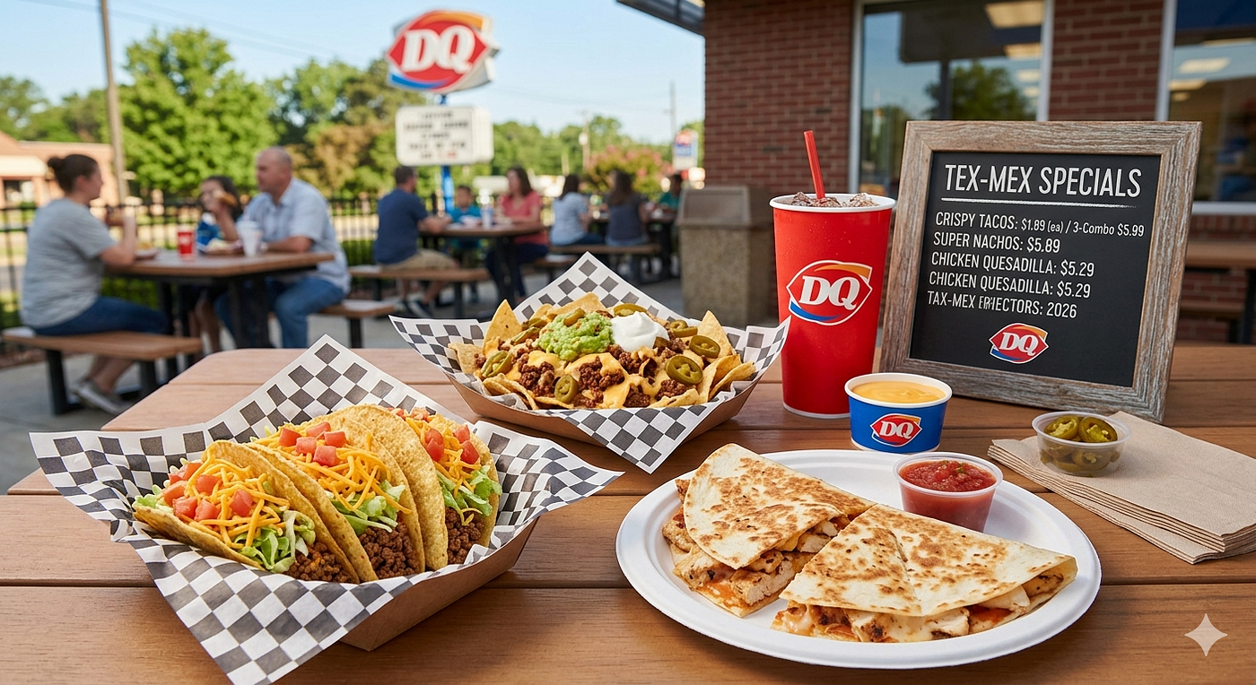 Dairy Queen Tex Mex Menu With Prices 2026