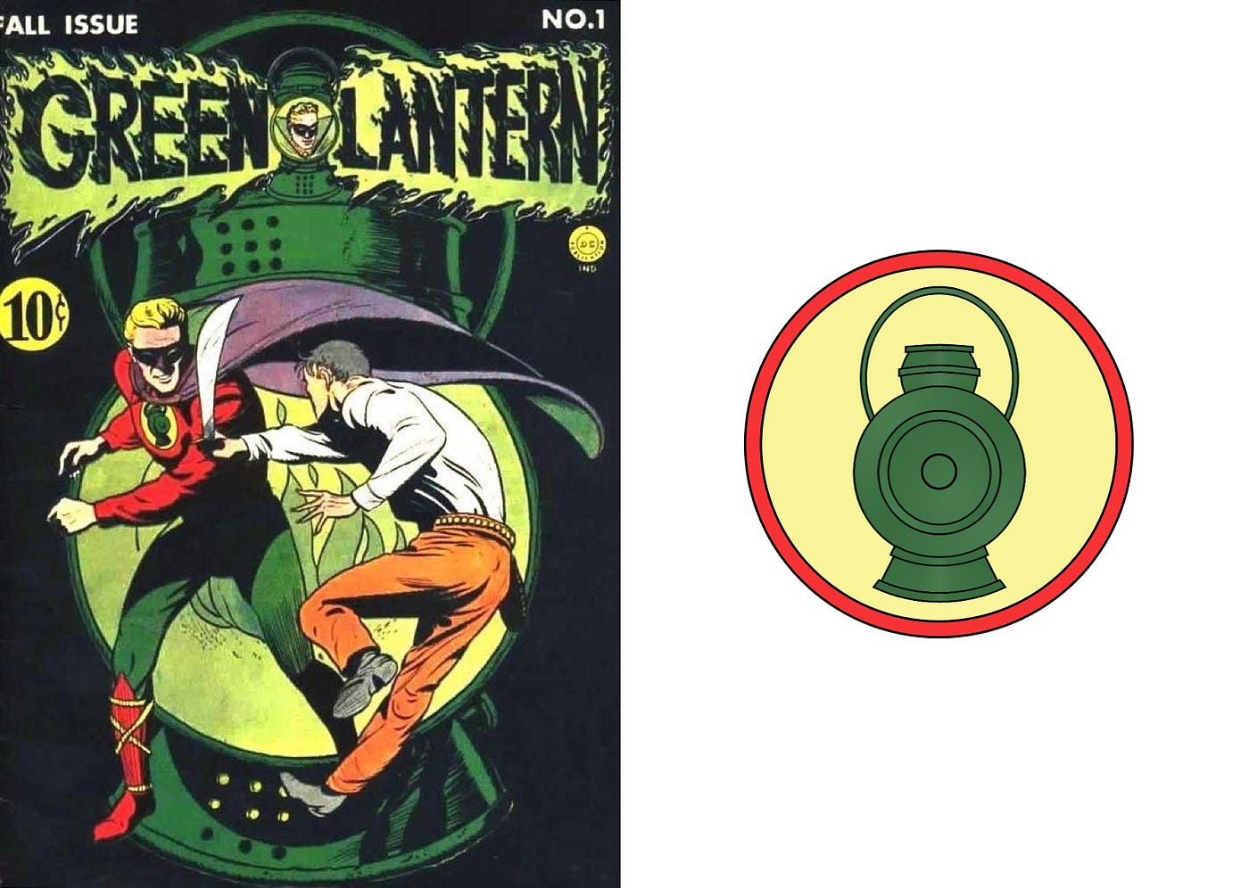 LogoShop Part 7: Green Lantern. Crafting a distinctive mark for the… | by  Daniel Beadle | Medium