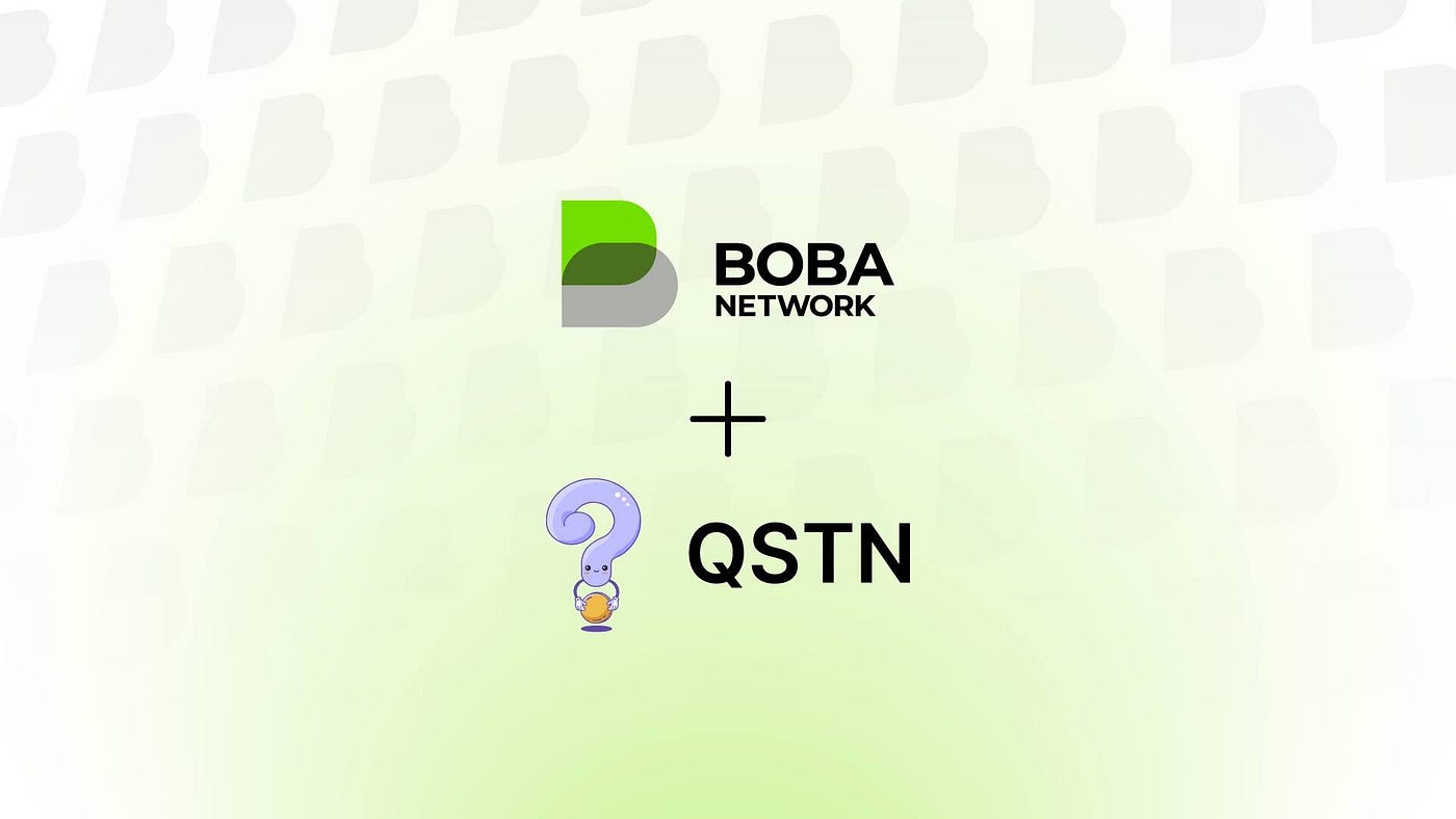 QSTN Goes Live on Boba Network: Redefining Surveys with Blockchain  Technology | by Boba Network | Medium