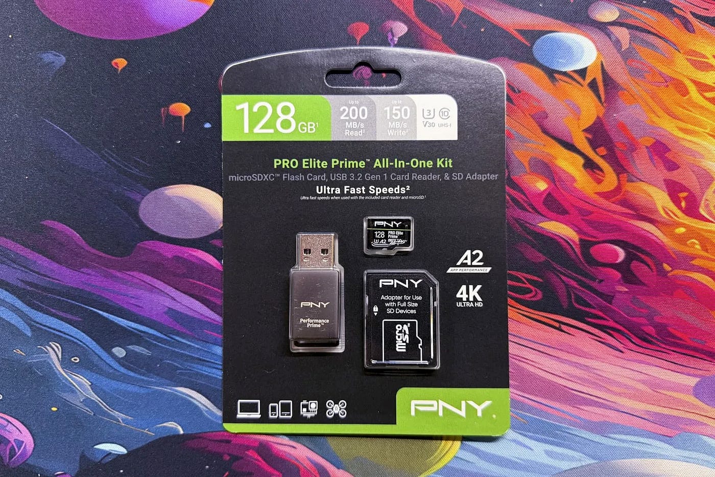Pny Microsd Express Samsung EVO PLUS 128GB Micro SD, Class 10, U3