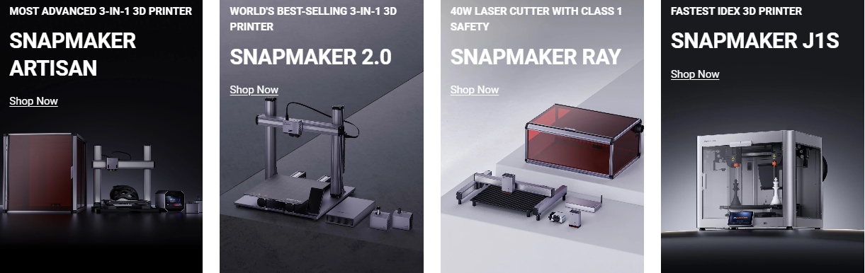 Snapmaker Artisan  The Most Advanced 3-in-1 3D Printer